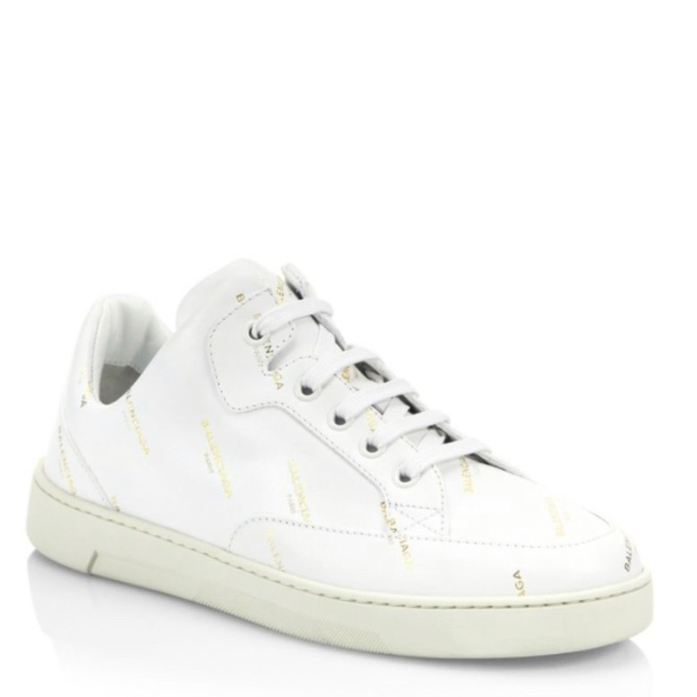 Balenciaga Logo Stamped Sneaker